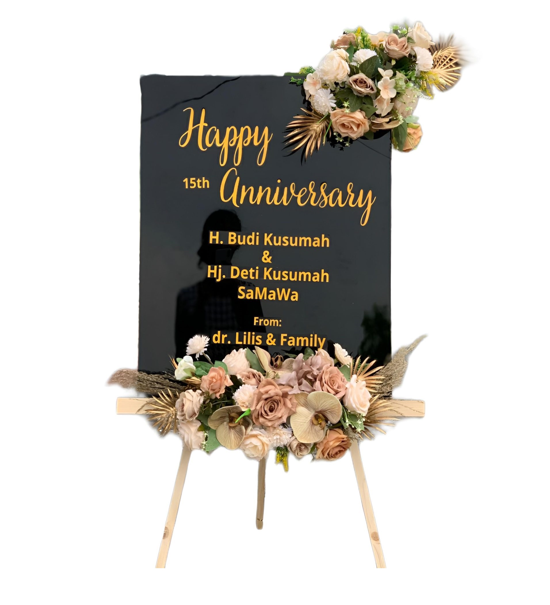 Papan Bunga Akrilik Donomulyo