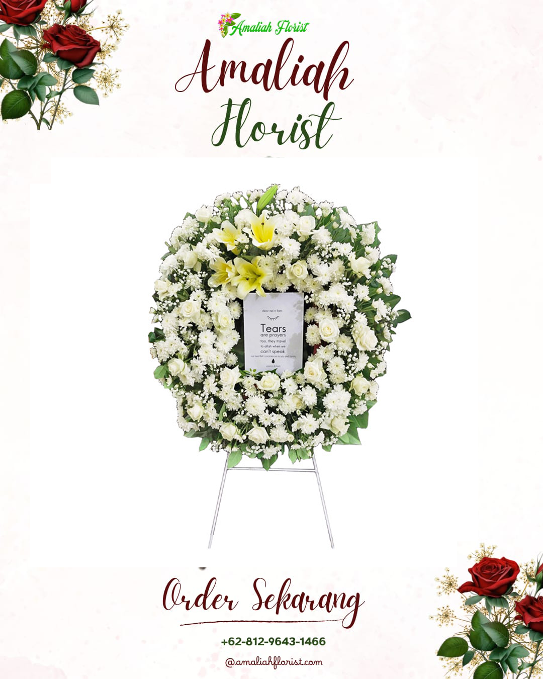 Krans Bunga Duka Donomulyo